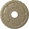 Ekena Millwork Kendall Train Station Medallion (Canopies up to 3 7/8"), 18 1/2"OD x 3 7/8"ID x 1"P, Gobi Desert CM18KDGDF - alternate 1